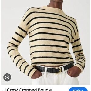 NWT J. CREW BOUCLE ROLL NECK SWEATER, S